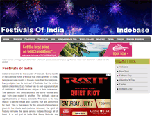 Tablet Screenshot of festivals.indobase.com