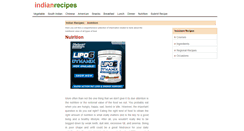 Desktop Screenshot of nutrition.indobase.com